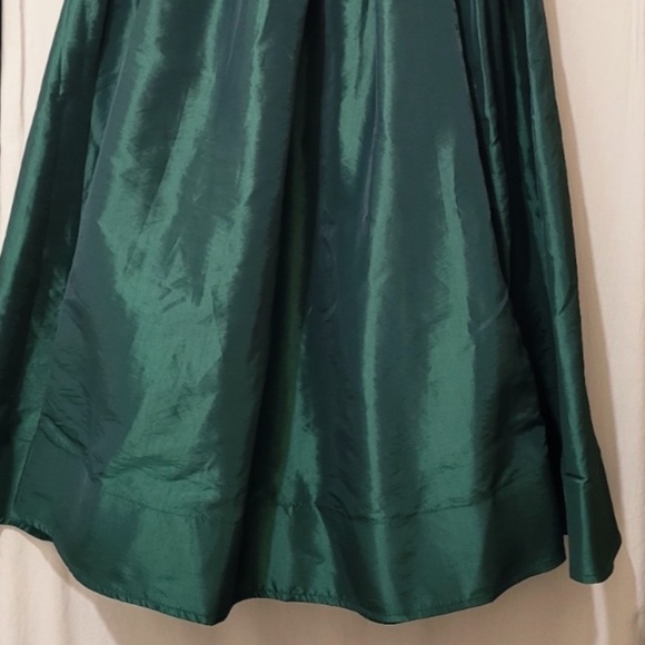 Unworn Free People Emilia Pleated Maxi Skirt in Green - Picture 4 of 7